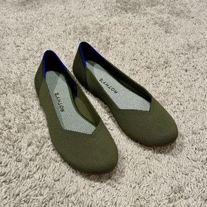 Rothy’s - The Flat - Cypress - EUC